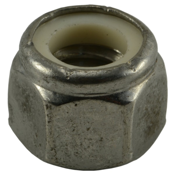 Midwest Fastener Nylon Insert Lock Nut, 3/8"-16, 18-8 Stainless Steel, Not Graded, 10 PK 78986 - main